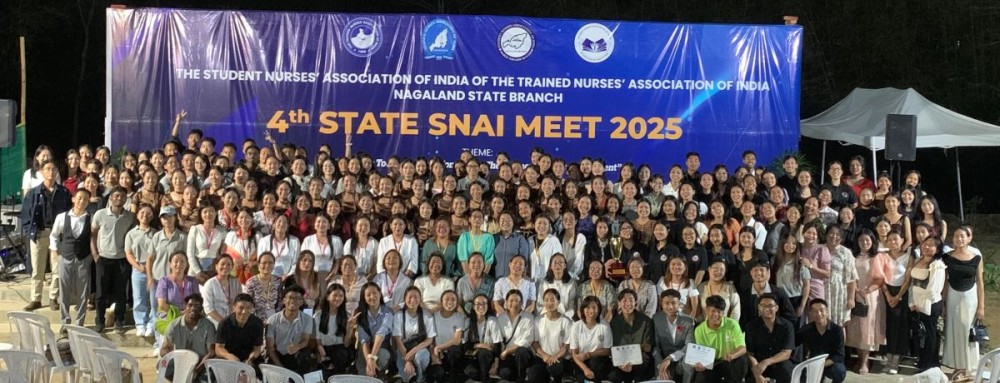 Student Nurses’ Association of India (SNAI), Nagaland Branch held its 4th SNAI Meet at The Refuge Retreat Centre, Murise Village, Chümoukedima.